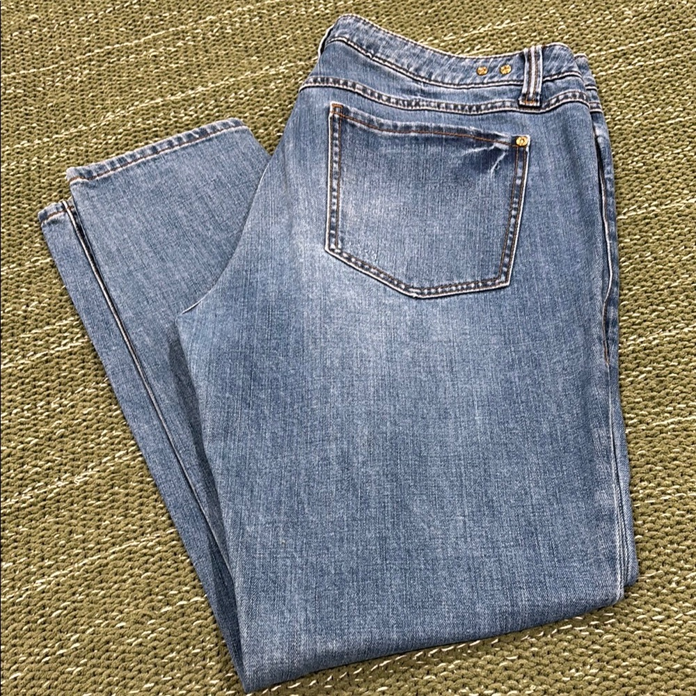 CAbi Light Blue Straight Leg Jeans